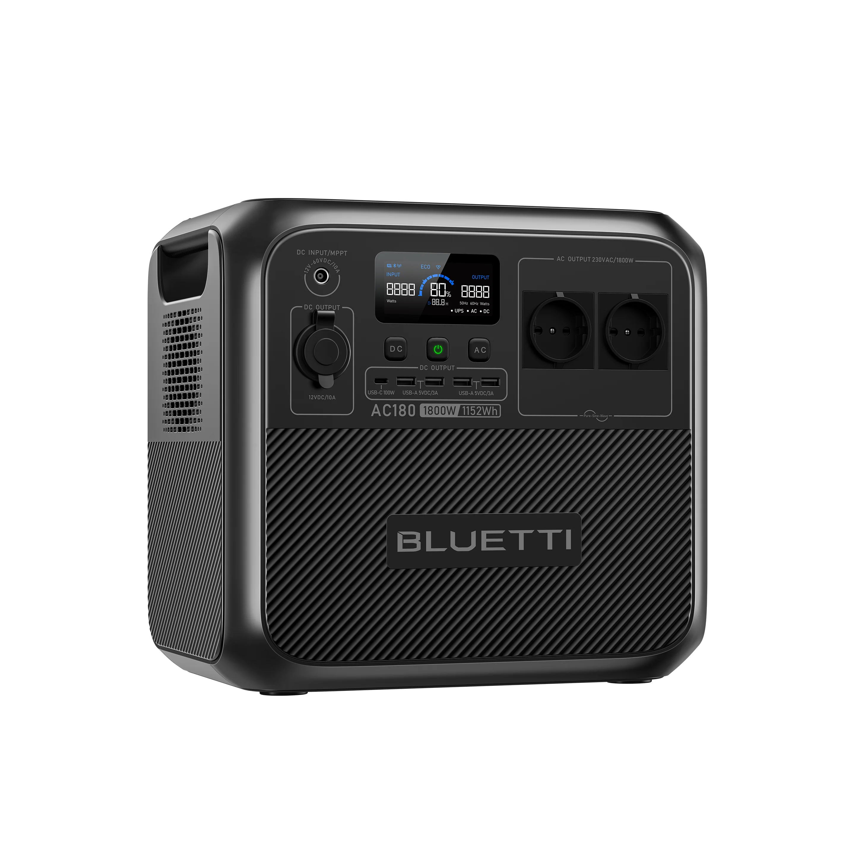 BLUETTI AC180 Portable Power Station | 1800W 1152Wh - Image 2