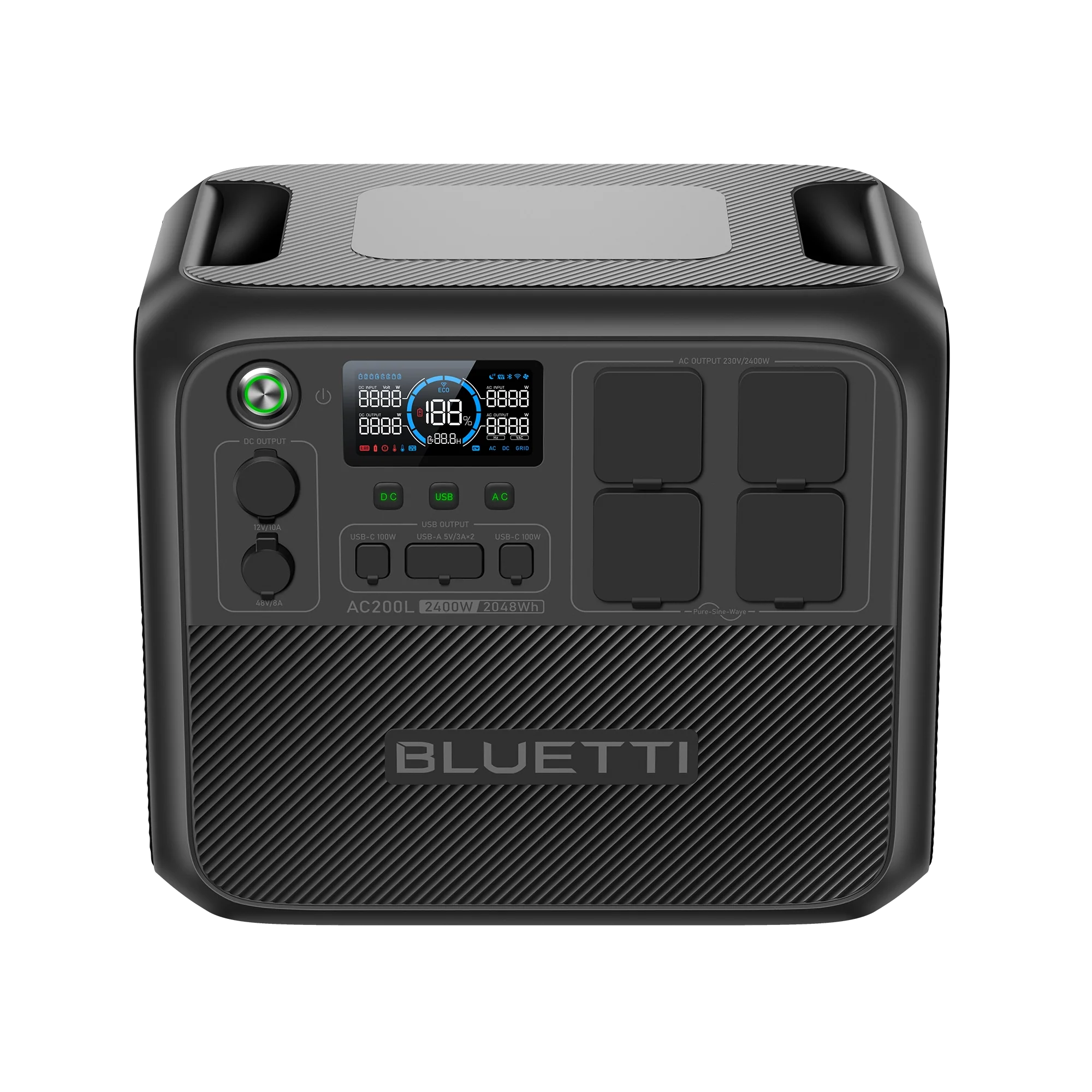 BLUETTI AC200L Portable Power Station | 2400W 2048Wh - Image 9