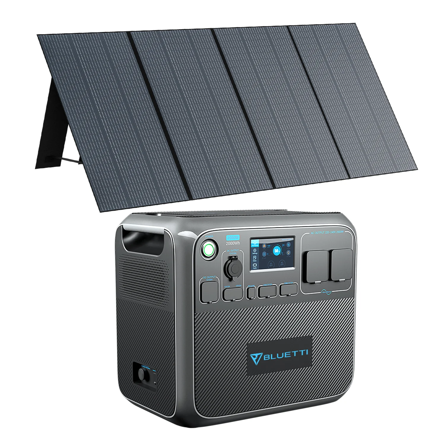 BLUETTI  AC200P+350W Solar Generator Kit