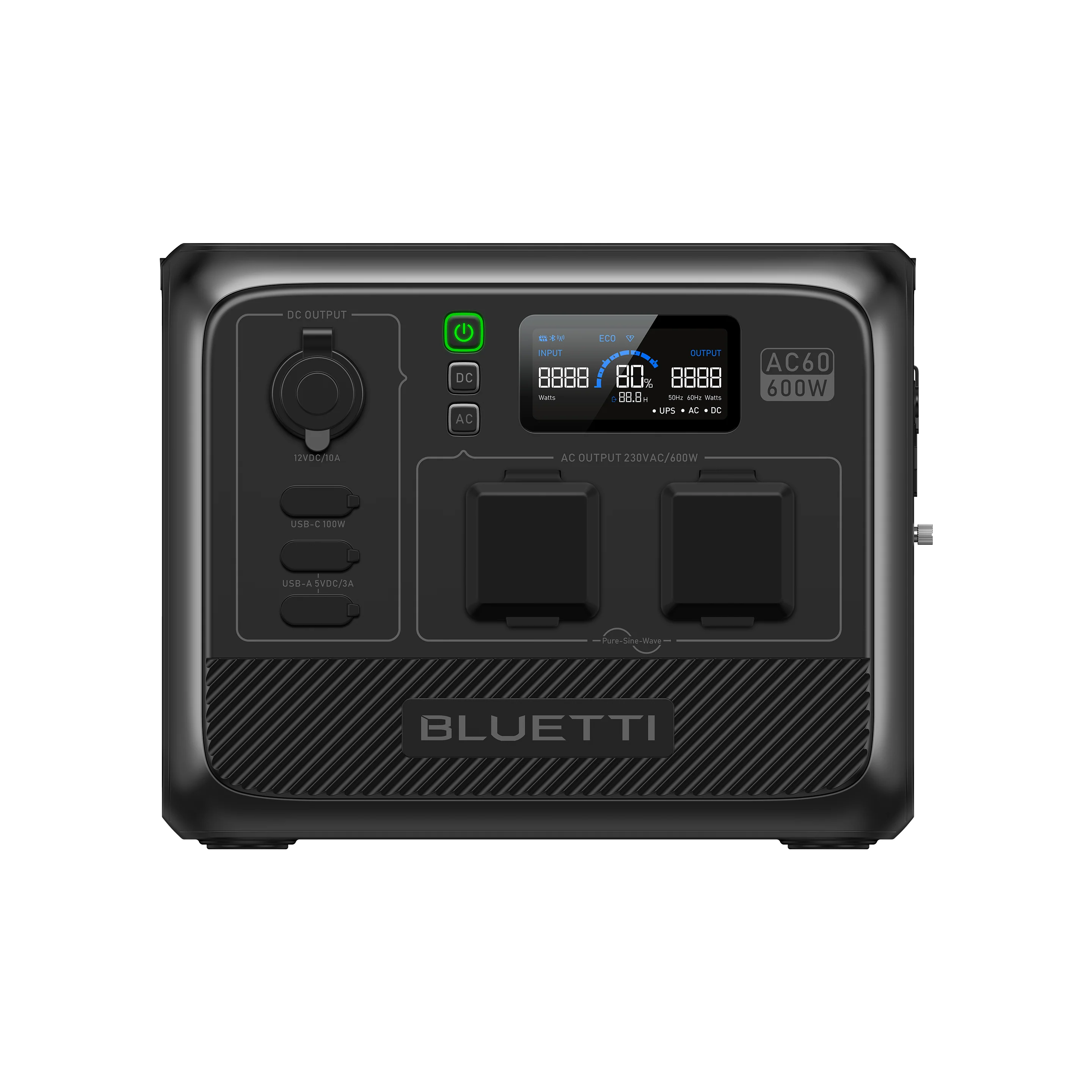BLUETTI AC60 Portable Power Station | 600W 403Wh - Image 2