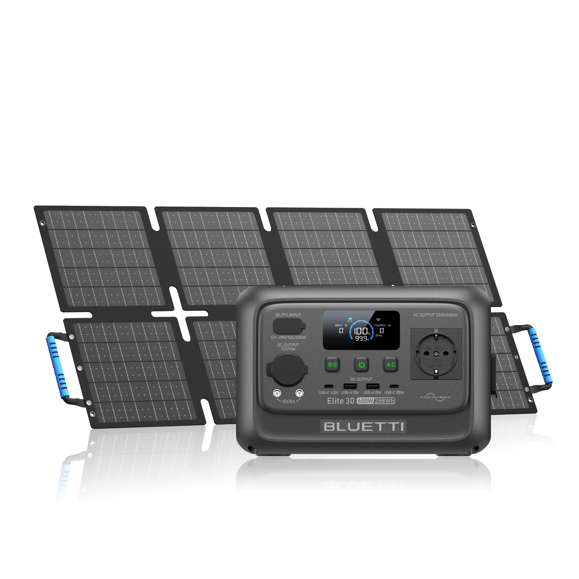 BLUETTI Elite 30 V2 + 60W