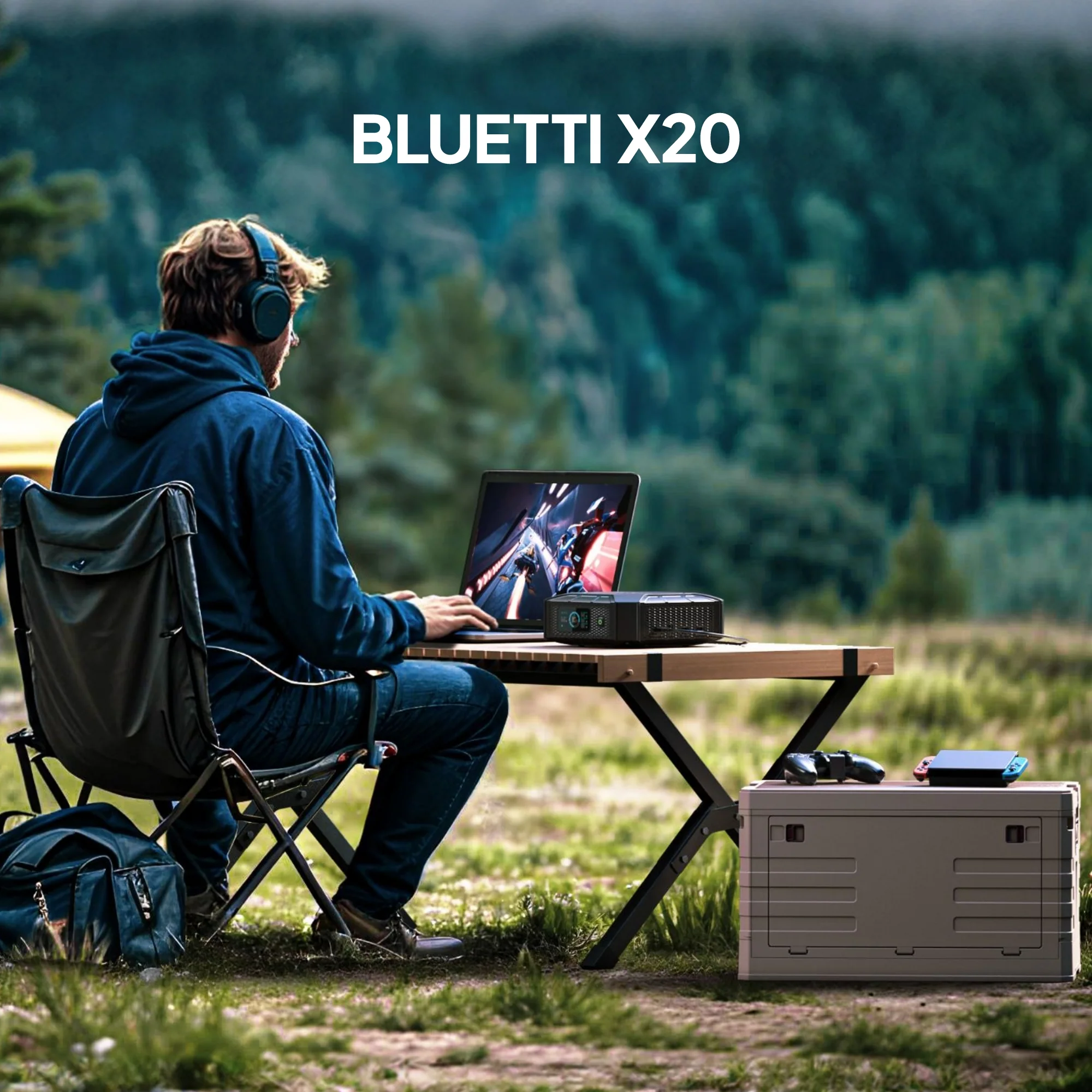 BLUETTI X20 Power Bank for Laptop | 288W 153,6Wh - Image 8